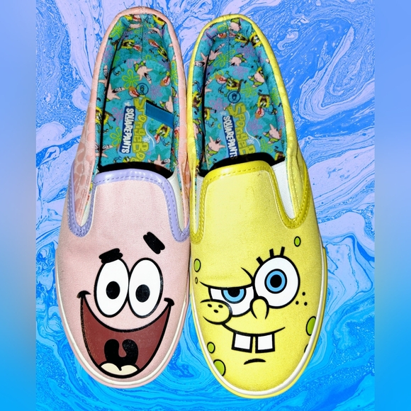 SpongeBob Squarepants Shoes - SpongeBob SquarePants Size 6 Slip On Shoes